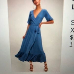 Wrap dress worn once!